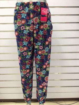 【夏季新款休閑褲九分褲冰絲印花哈倫褲子廠家直銷 女式時裝批發】價格,廠家,圖片,打底褲,浦江縣白馬鎮金美針織服飾廠-